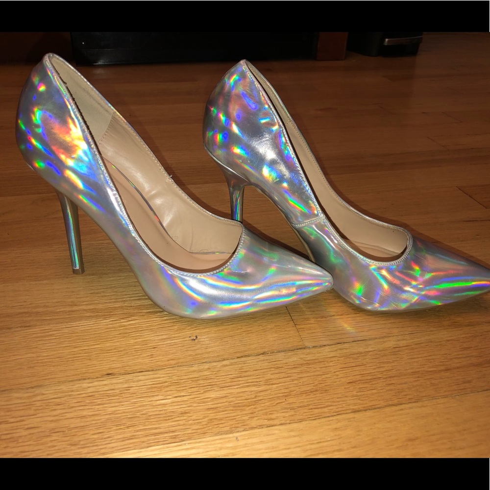 EUC Wild Diva Holographic Stilettos